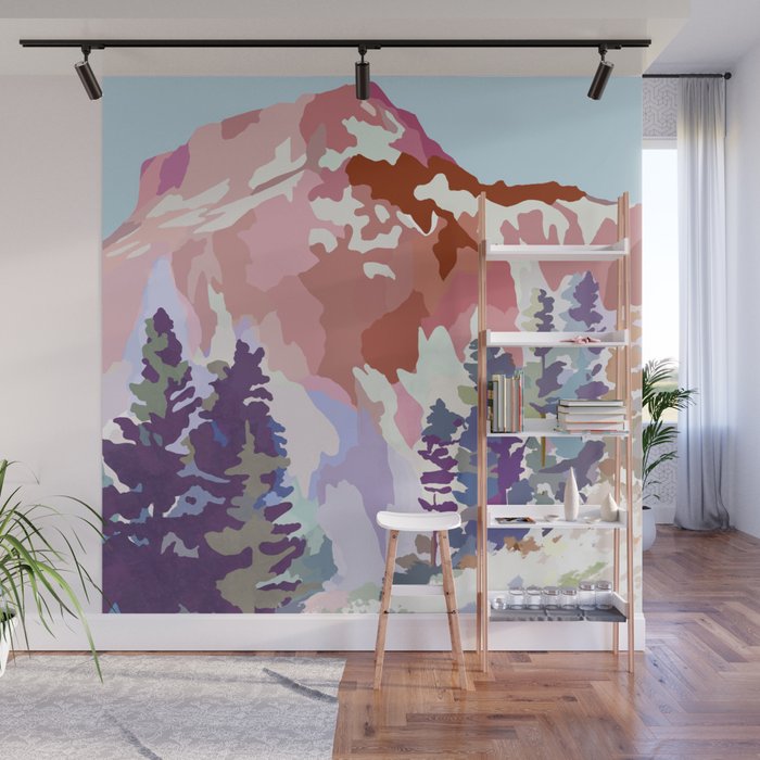 Alpine Lite II Wall Mural Gallery Image 1