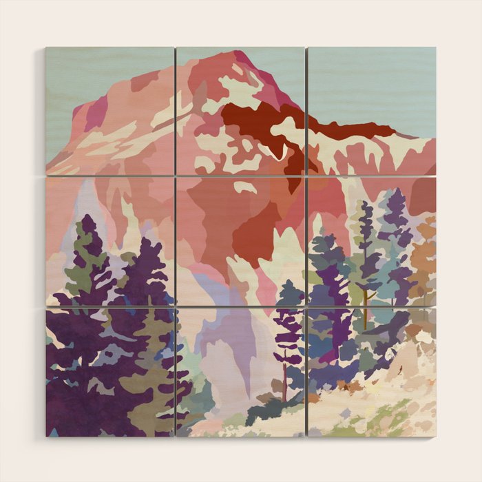 Alpine Lite II Wood Wall Art Gallery Image 1