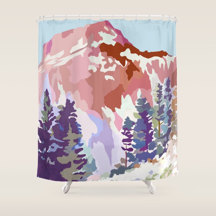Alpine Lite II Shower Curtain Gallery Image 1