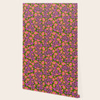 Tropical Blooms Pattern - Green Wallpaper Gallery Image 2
