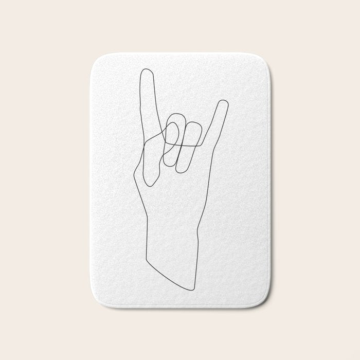 Rock Bath Mat Gallery Image 1