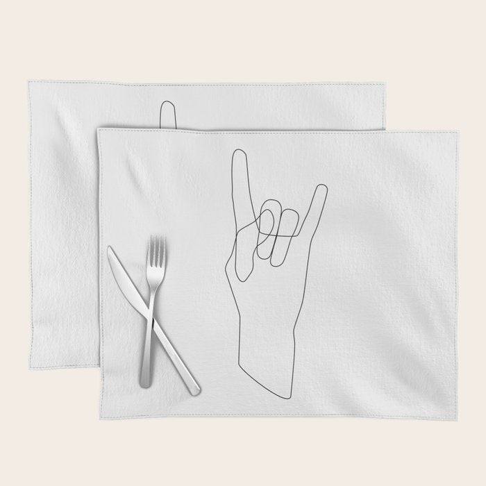 Rock Placemat Gallery Image 1
