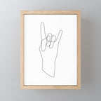 Rock Mini Art Print Gallery Image 1