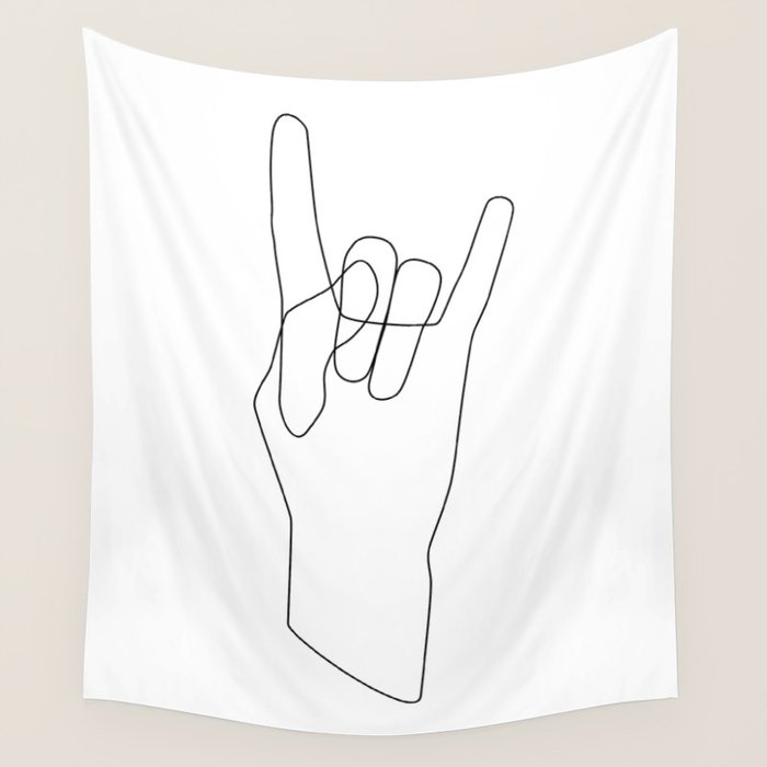 Rock Wall Tapestry Gallery Image 4