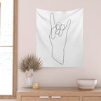 Rock Wall Tapestry Gallery Image 2