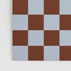 Checkerboard I - Blue Brown Poster Gallery Image 3