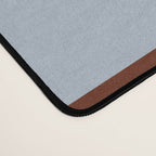 Checkerboard I - Blue Brown Desk Mat Gallery Image 4