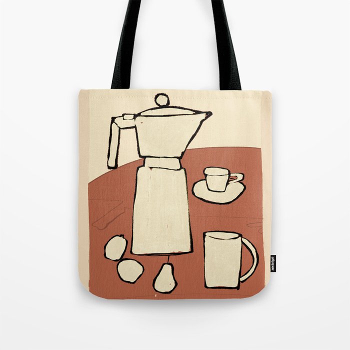 Coffee Time Tote Bag Gallery Image 1