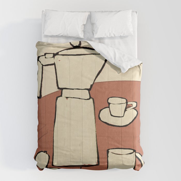 Coffee Time Comforter Gallery Image 1