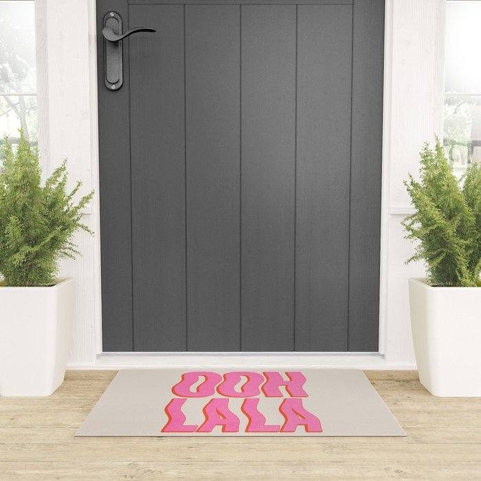 Ooh La La Welcome Mat Gallery Image 3