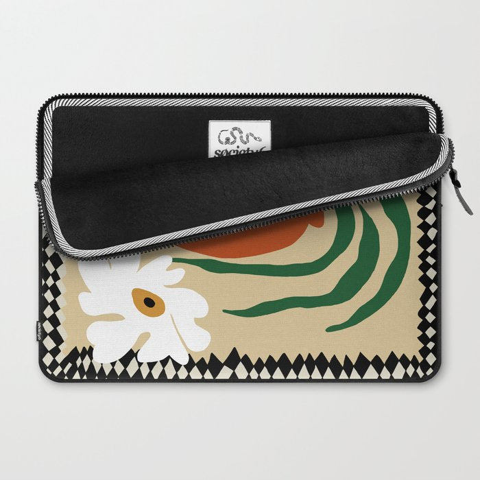 Happy flower fall pottery  Laptop Sleeve Gallery Image 2