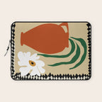 Happy flower fall pottery  Laptop Sleeve Gallery Image 1