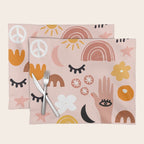 Boho mystic Placemat Gallery Image 1