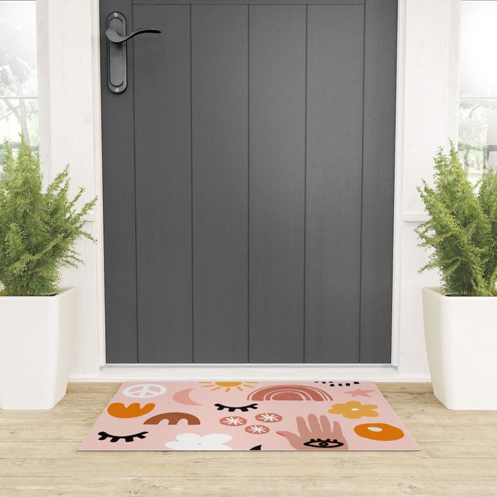 Boho mystic Welcome Mat Gallery Image 3