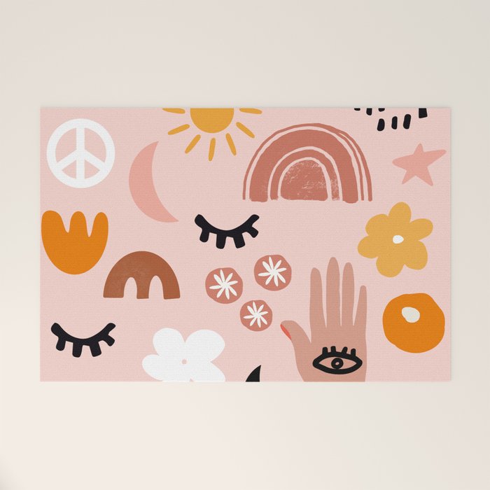 Boho mystic Welcome Mat Gallery Image 1