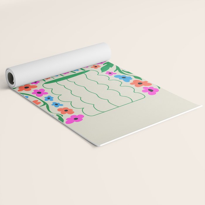 Flower Market 08: Rome Yoga Mat Gallery Image 2