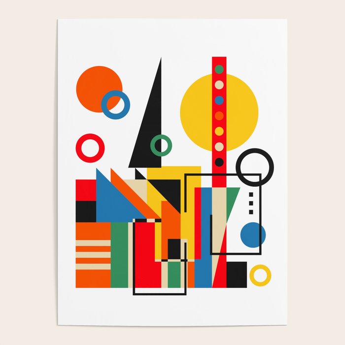 Colorful Cityscape Poster Gallery Image 4