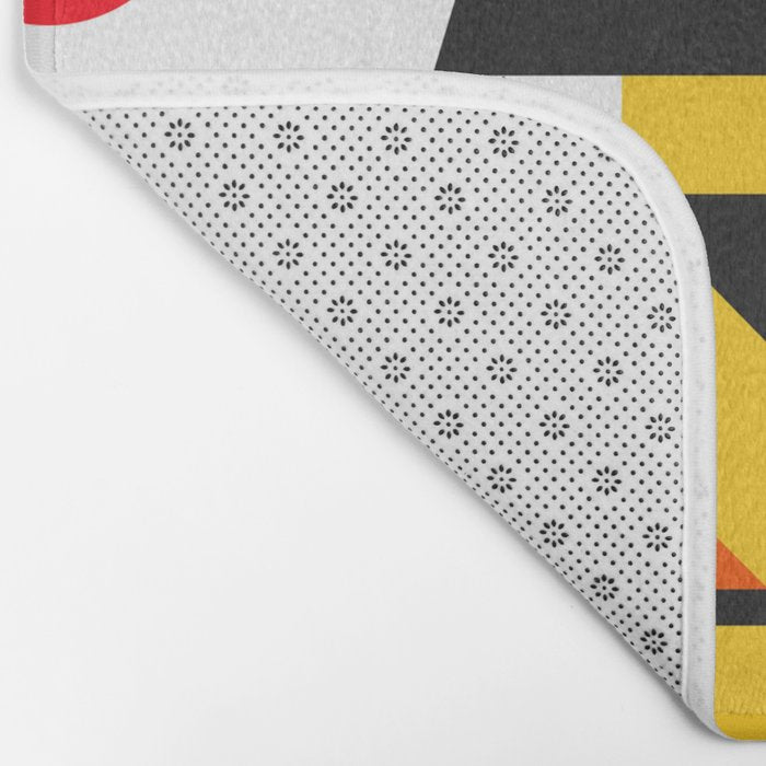Colorful Cityscape Bath Mat Gallery Image 2