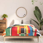 Colorful Cityscape Comforter Gallery Image 3