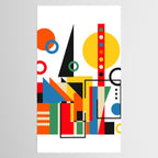 Colorful Cityscape Tablecloth Gallery Image 2