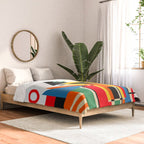 Colorful Cityscape Comforter Gallery Image 2