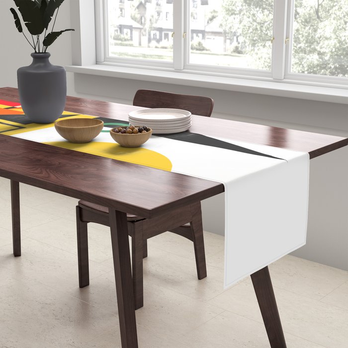 Colorful Cityscape Table Runner Gallery Image 2