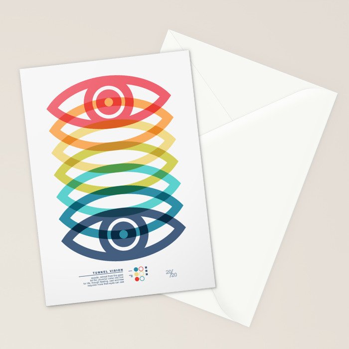 Tunnel vision Stationery Card Gallery Image 2