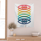 Tunnel vision Wall Tapestry Gallery Image 2
