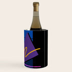 Memphis pattern 112 - 80s / 90s Retro Wine Chiller Gallery Image 3