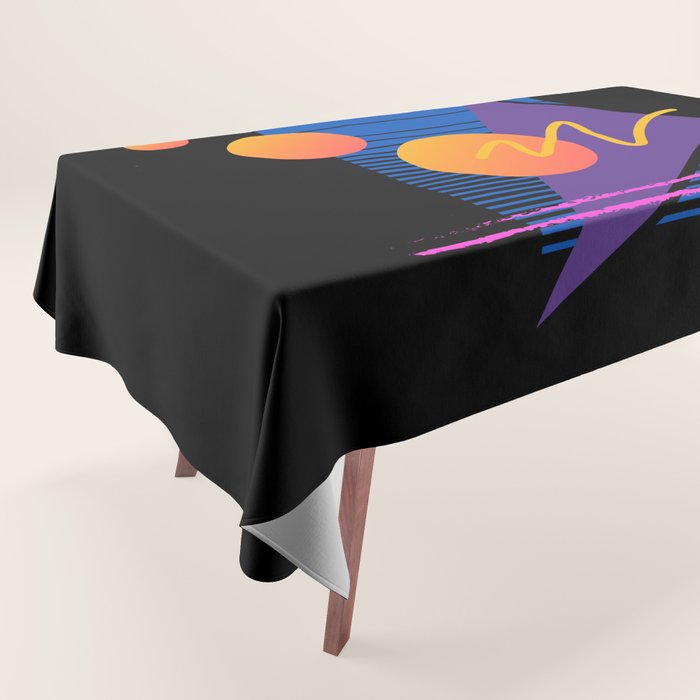Memphis pattern 112 - 80s / 90s Retro Tablecloth Gallery Image 1