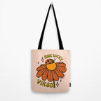 One Lucky Virgo Tote Bag Gallery Image 2