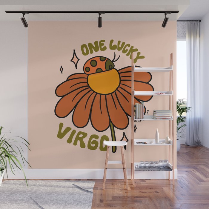 One Lucky Virgo Wall Mural Gallery Image 1