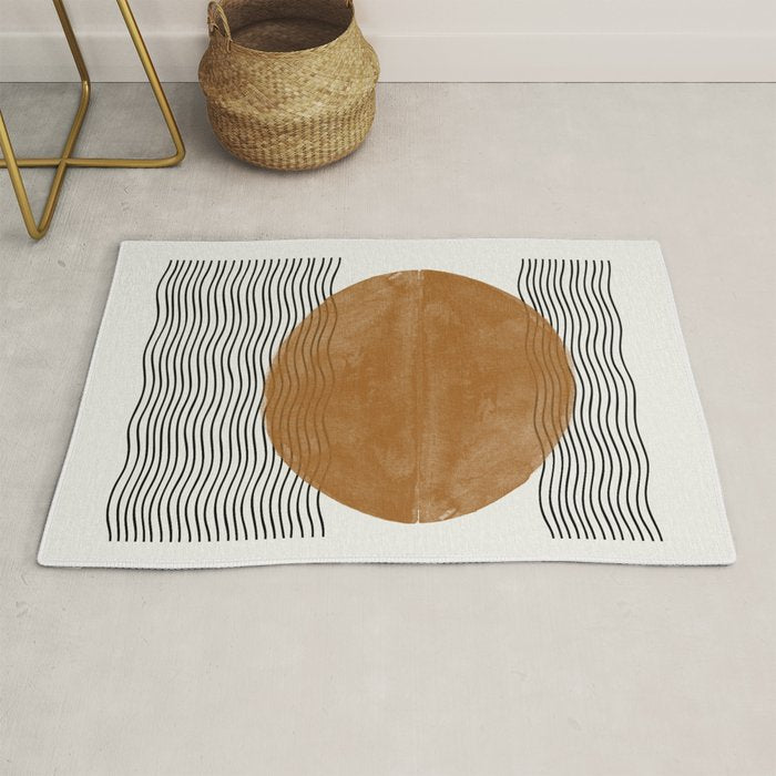 Sun and the water Rug Gallery Image 1