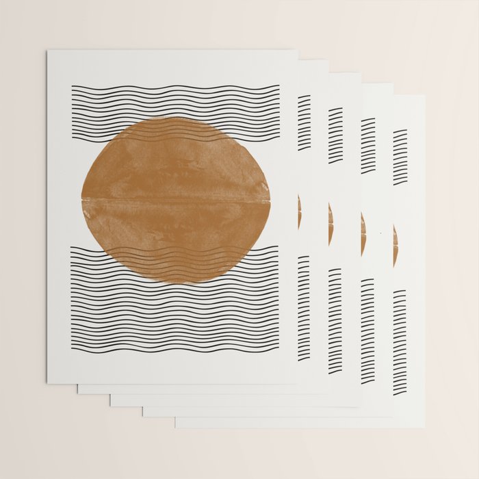 Sun and the water Wrapping Paper Gallery Image 3