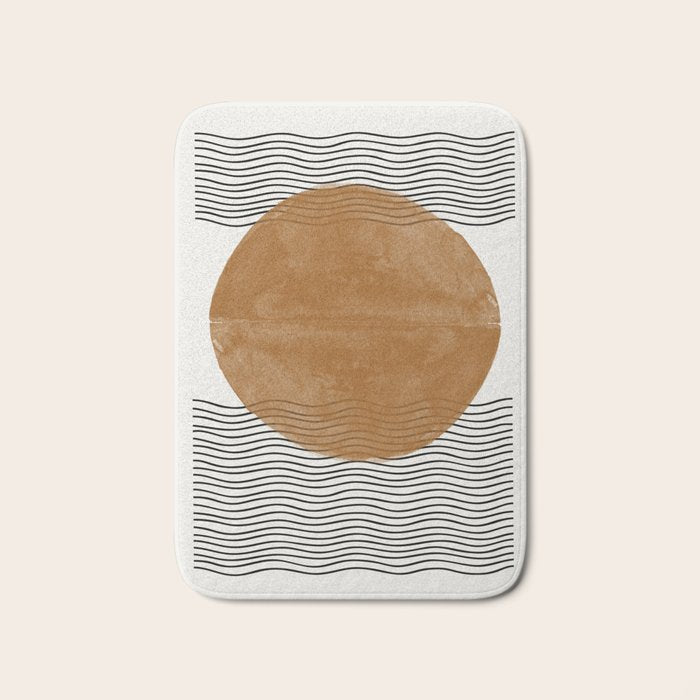 Sun and the water Bath Mat Gallery Image 1