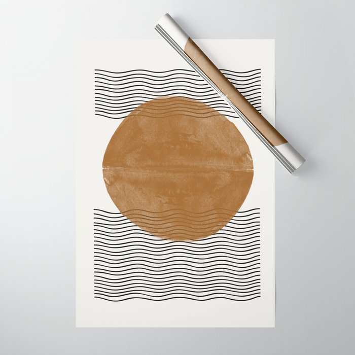 Sun and the water Wrapping Paper Gallery Image 1