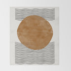 Sun and the water Throw Blanket Gallery Image 2