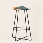 Mid Century Geometric 15B Stool Gallery Image 1