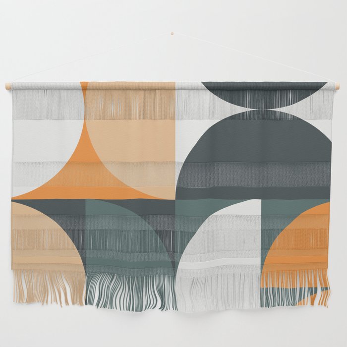 Mid Century Geometric 15B Wall Hanging Gallery Image 1