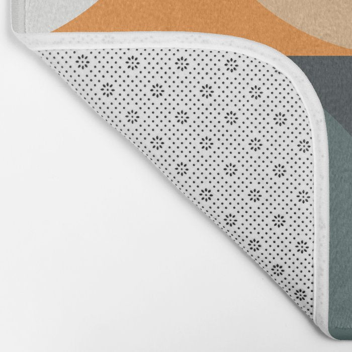 Mid Century Geometric 15B Bath Mat Gallery Image 2