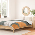 Mid Century Geometric 15B Duvet Cover Gallery Image 2