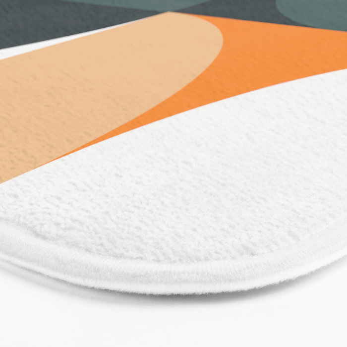 Mid Century Geometric 15B Bath Mat Gallery Image 3