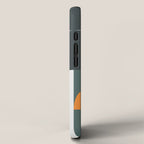 Mid Century Geometric 15B iPhone Case Gallery Image 2