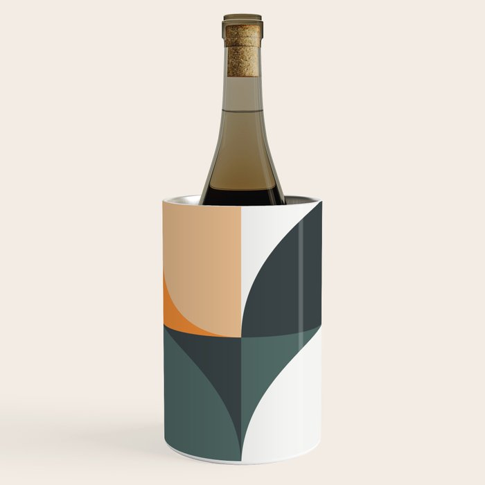 Mid Century Geometric 15B Wine Chiller Gallery Image 1