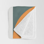 Mid Century Geometric 15B Throw Blanket Gallery Image 3