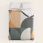 Mid Century Geometric 15B Duvet Cover Gallery Image 6