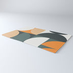 Mid Century Geometric 15B Rug Gallery Image 3