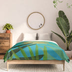 Moon Rise Tropical Landscape Comforter Gallery Image 3