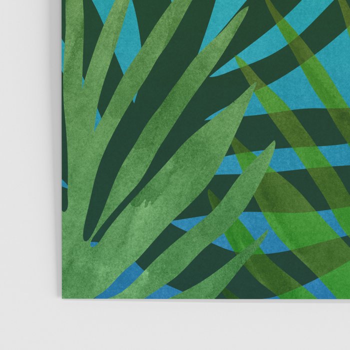 Moon Rise Tropical Landscape Poster Gallery Image 3