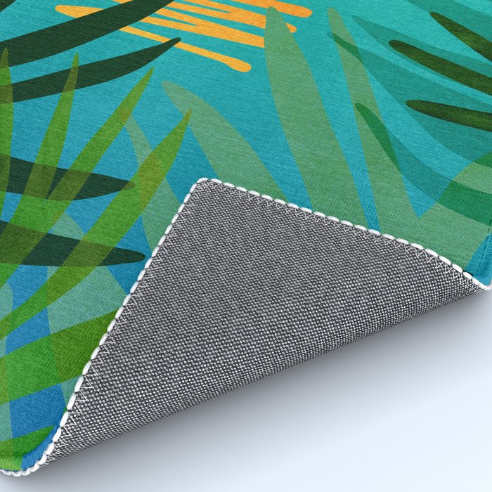 Moon Rise Tropical Landscape Rug Gallery Image 4